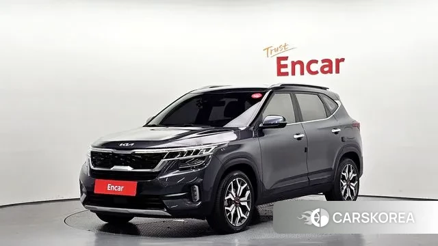 Kia Seltos 2021 Серый из Кореи