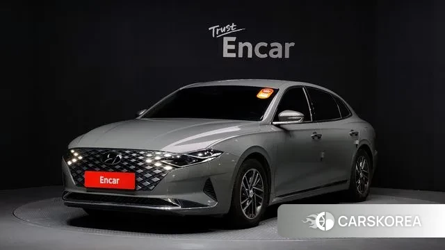Hyundai The New Grandeur IG 2022 Серебристо-серый из Кореи