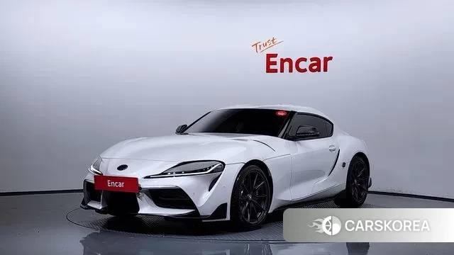 Toyota Supra 5th Generation 2024 Белый из Кореи
