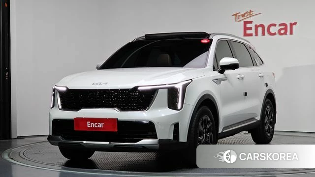 Kia The New Sorento 4th Generation 2024 Белый из Кореи