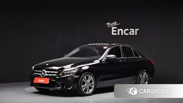 Mercedes-Benz C-Class W205 2020 Черный из Кореи