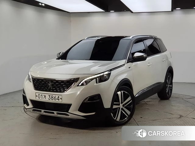 Peugeot 5008 second generation 2018 Белый из Кореи