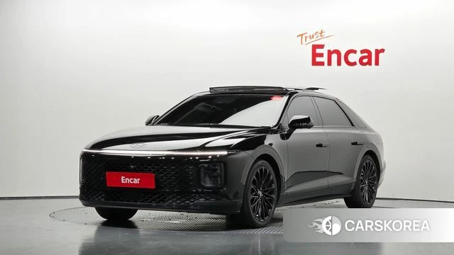 Hyundai Grandeur Hybrid (GN7) 2023 Черный из Кореи