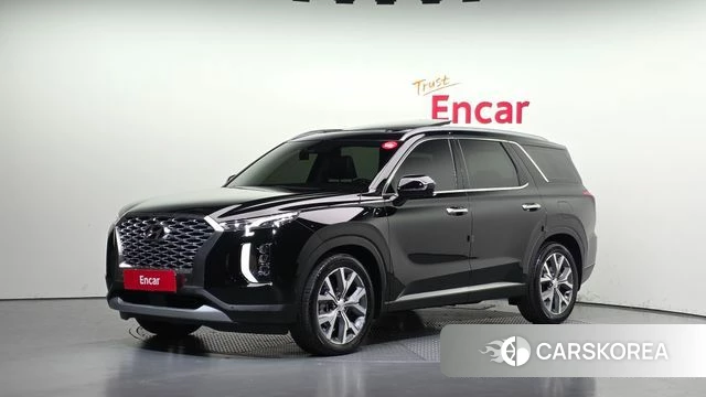Hyundai Palisade 2022 Черный из Кореи