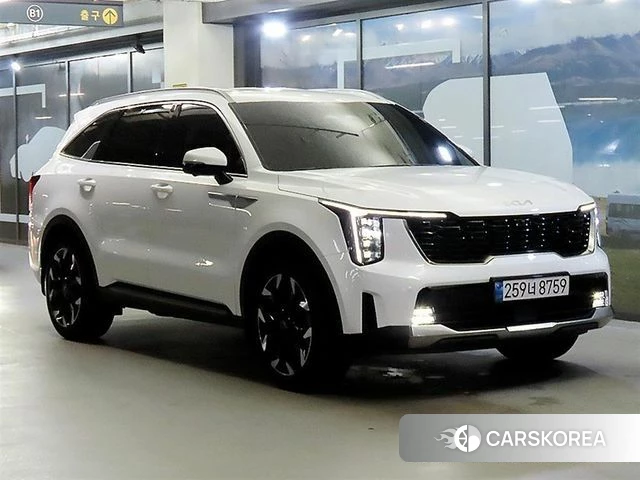 Kia The New Sorento 4th Generation 2025 Белый из Кореи