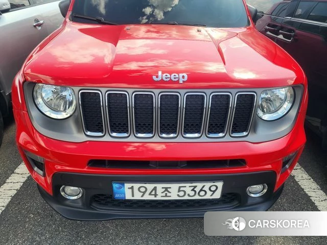 Jeep Renegade 2021 Красный из Кореи