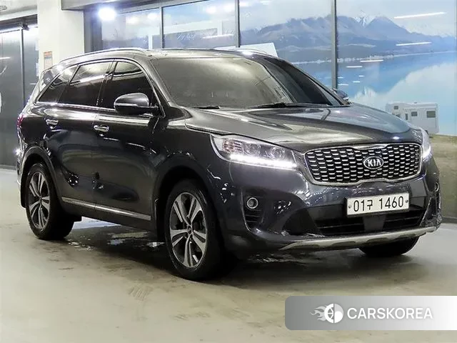 Kia The New Sorento 2018 Серебристо-серый из Кореи