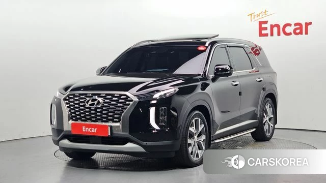Hyundai Palisade 2021 Черный из Кореи