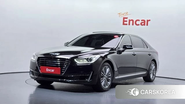 Genesis EQ900 2018 Черный из Кореи