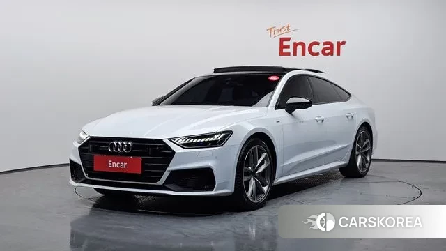 Audi A7 (4K) 2022 Белый из Кореи