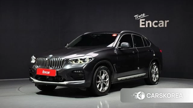 BMW X4 (G02) 2021 Серый из Кореи