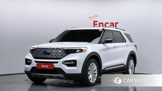 Ford Explorer 6th Generation 2021 Белый из Кореи