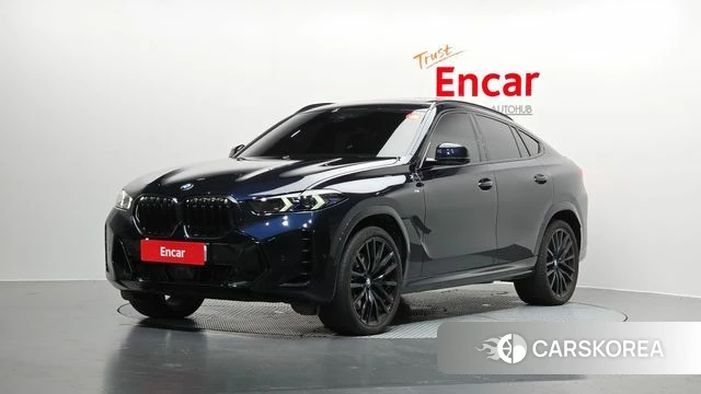 BMW X6 (G06) 2025 Черный из Кореи