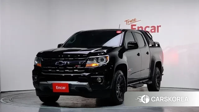 Chevrolet (GM Daewoo) Real New Colorado 2022 Черный из Кореи