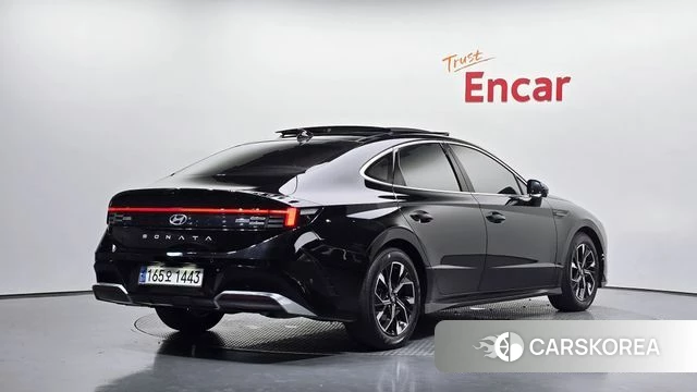 Hyundai Sonata D Edge (DN8) 2023 Черный из Кореи