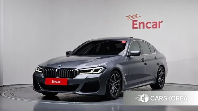 BMW 5 Series (G30) 2023 Серый из Кореи