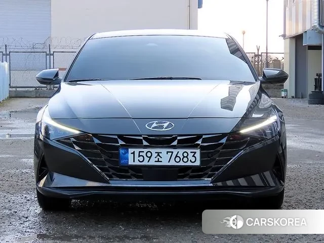Hyundai Avante (CN7) 2021 Серый из Кореи