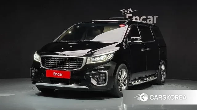 Kia The New Carnival 2018 Черный из Кореи