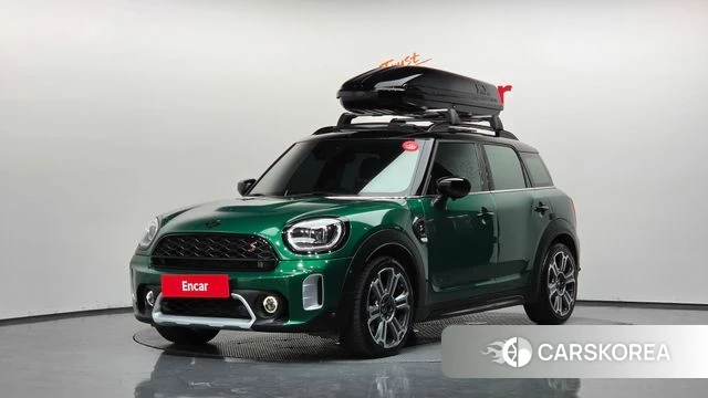 Mini Cooper S Countryman 2022 Зеленый из Кореи