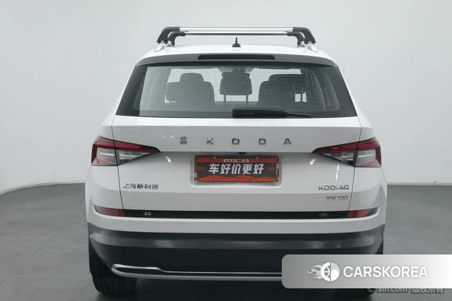 Skoda Kodiak 2021 Белый из Китая