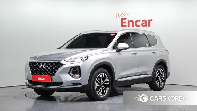 Hyundai Santa Fe TM 2020 Белый из Кореи