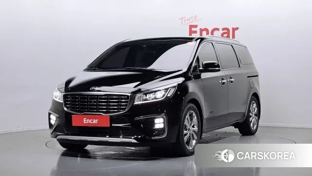 Kia The New Carnival 2019 Черный из Кореи