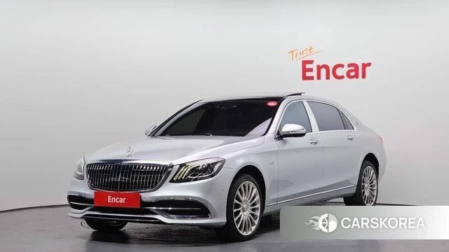 Mercedes-Benz S-Class W222 2018 Серебряный из Кореи