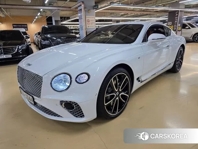 Bentley Continental GT 3rd Generation 2022 Белый из Кореи