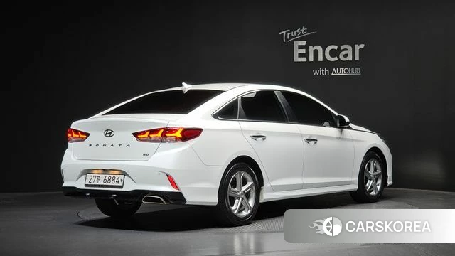 Hyundai Sonata New Rise 2018 Белый из Кореи