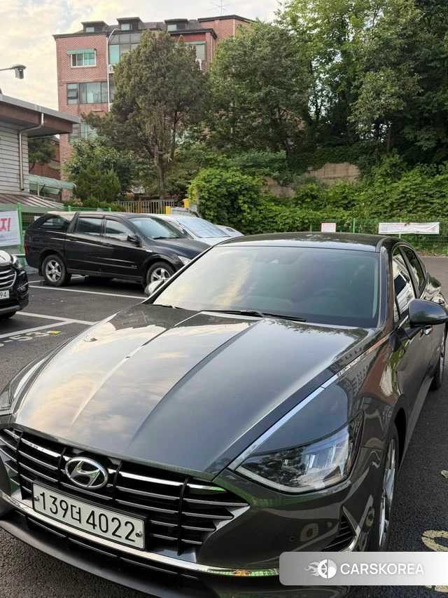 Hyundai Sonata (DN8) 2020 Серый из Кореи