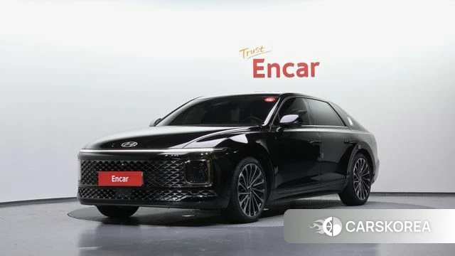 Hyundai Grandeur (GN7) 2023 Черный из Кореи