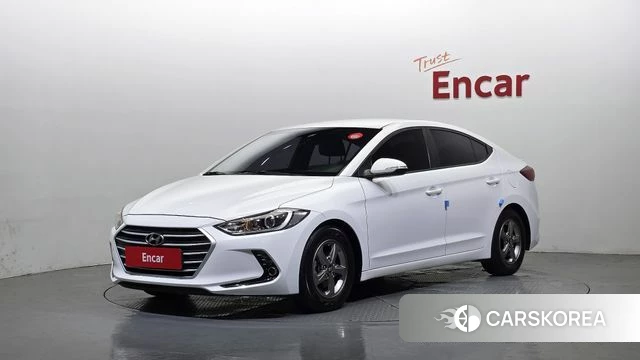 Hyundai Avante AD 2018 Белый из Кореи