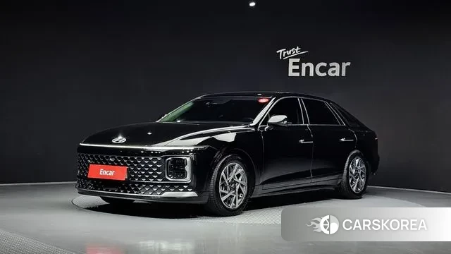 Hyundai Grandeur (GN7) 2023 Черный из Кореи