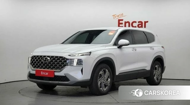 Hyundai The New Santa Fe 2022 Белый из Кореи
