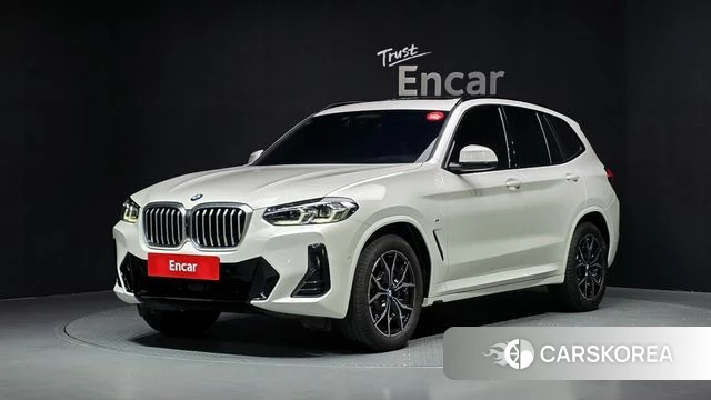BMW X3 (G01) 2024 Белый из Кореи