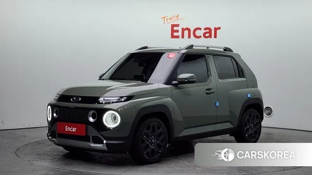 Hyundai Casper 2023 Светло-зеленый из Кореи