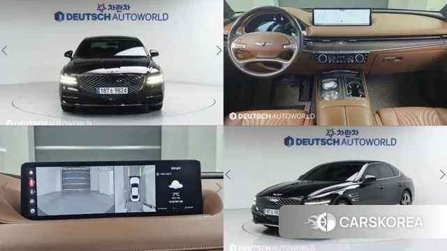 Genesis G80 (RG3) 2020 Черный из Кореи