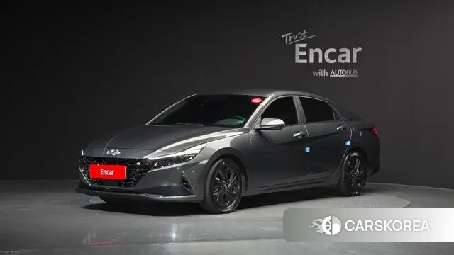 Hyundai Avante Hybrid (CN7) 2023 Серый из Кореи