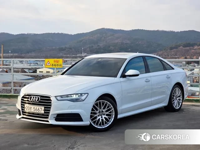 Audi New A6 2018 Белый из Кореи