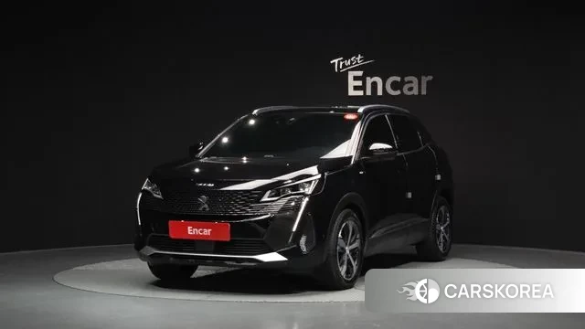 Peugeot 3008 second generation 2022 Черный из Кореи