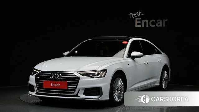 Audi A6 (C8) 2021 Белый из Кореи