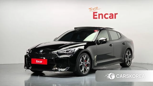 Kia Stinger 2019 Черный из Кореи