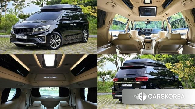 Kia The New Carnival 2018 Черный из Кореи