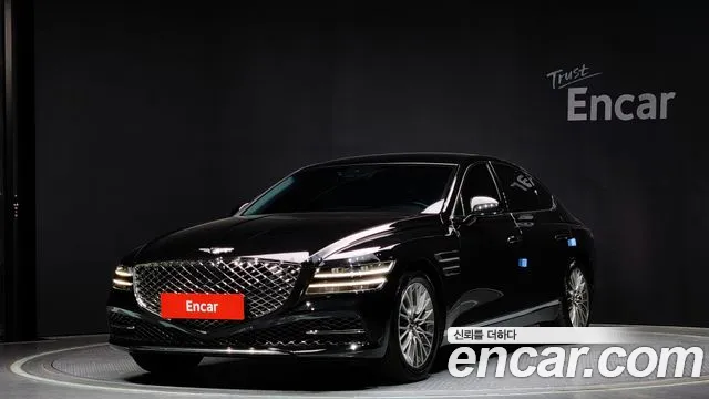 Genesis G80 (RG3) 2021 Черный из Кореи