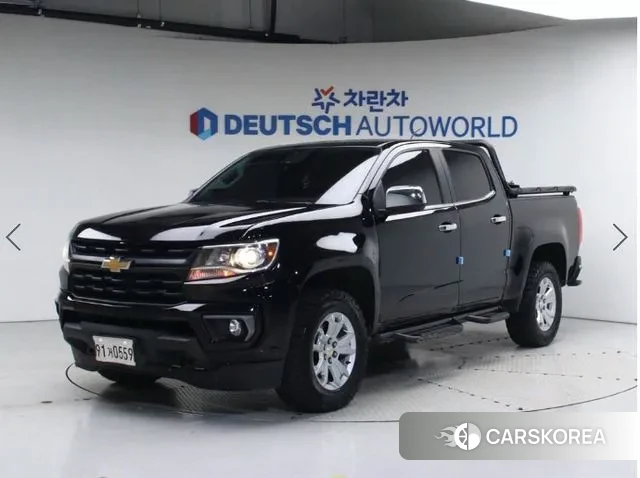 Chevrolet (GM Daewoo) Real New Colorado 2020 Черный из Кореи