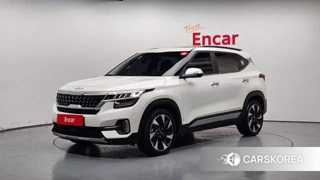 Kia Seltos 2021 Белый из Кореи