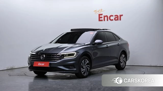 Volkswagen 7th Generation of Jetta 2021 Серый из Кореи