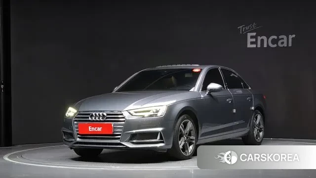 Audi A4 (B9) 2019 Серый из Кореи