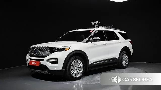 Ford Explorer 6th Generation 2022 Белый из Кореи