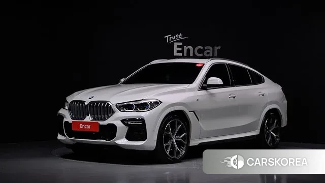 BMW X6 (G06) 2021 Белый из Кореи
